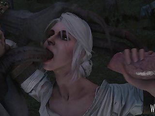 Ciri Blowing A Monster While Jerking Off A Werewolf Cock. Another Angle In Comments. [witcher 3] (weebstank)[multiple] (gfycat.com)