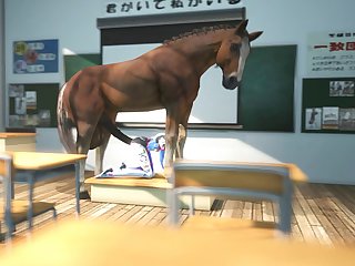 Animation horse porn Bestiality Horse