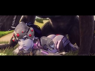 Taking Widowmaker's Ass Without Mercy  Not That She Minds[monster] (gfycat.com)