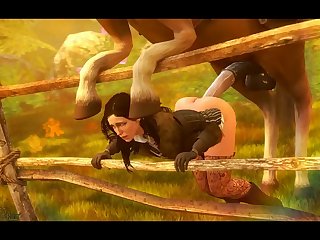 Yennefer Getting Pounded By A Horse (darktronicksfm)[horse] (gfycat.com)