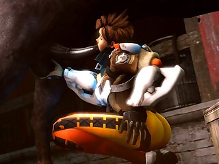 3d Animated Overwatch Source Filmmaker Tracer Noname55 (2)