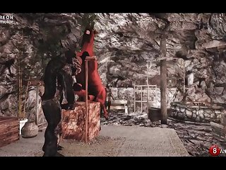 Skyrim Komanim  The Horse & Troll (10 Stages) Naughty Machinima 2