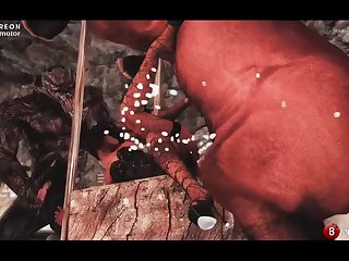 Skyrim Komanim  The Horse & Troll (10 Stages) Naughty Machinima 2